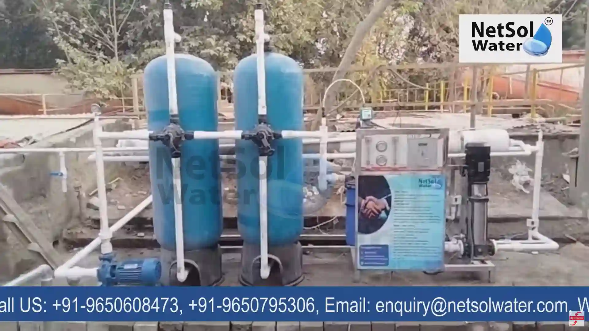 Commercial RO Plant installed at ACC RMC Plant Greater Noida