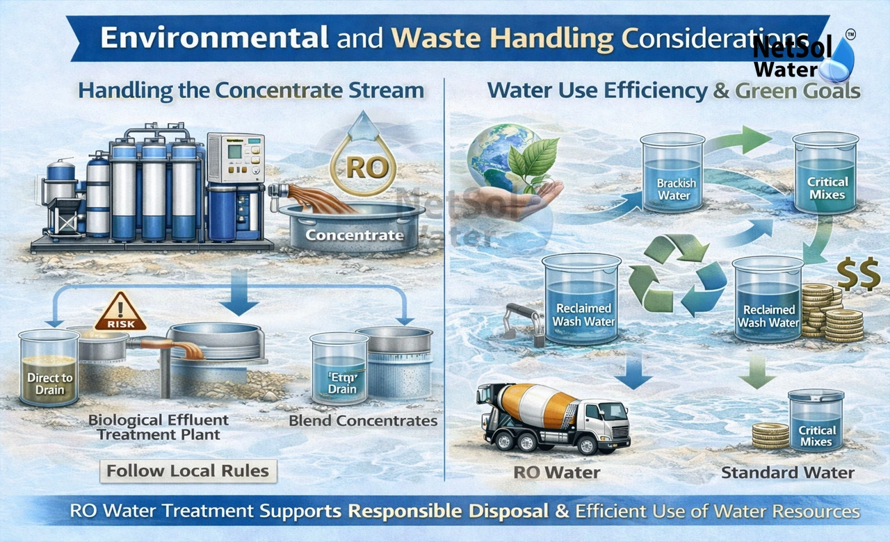 Environmental and waste handling considerations