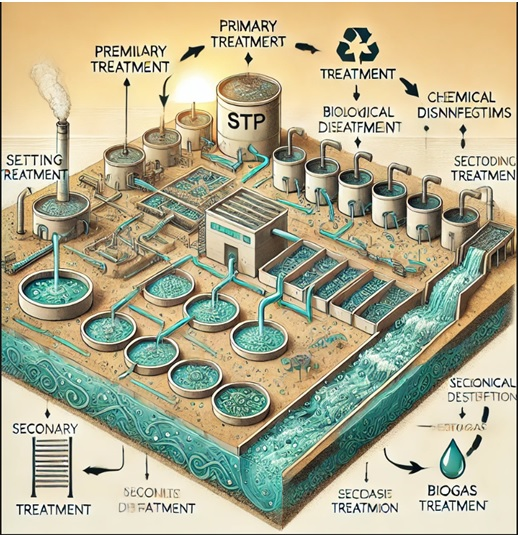 Working of Sewage Treatment Plants