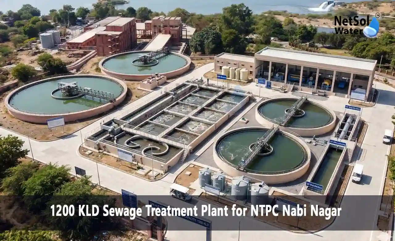 NTPC Nabi Nagar STP, sewage treatment plant Bihar, MBBR wastewater treatment, sewage treatment plant NTPC, sewage treatment plant case study