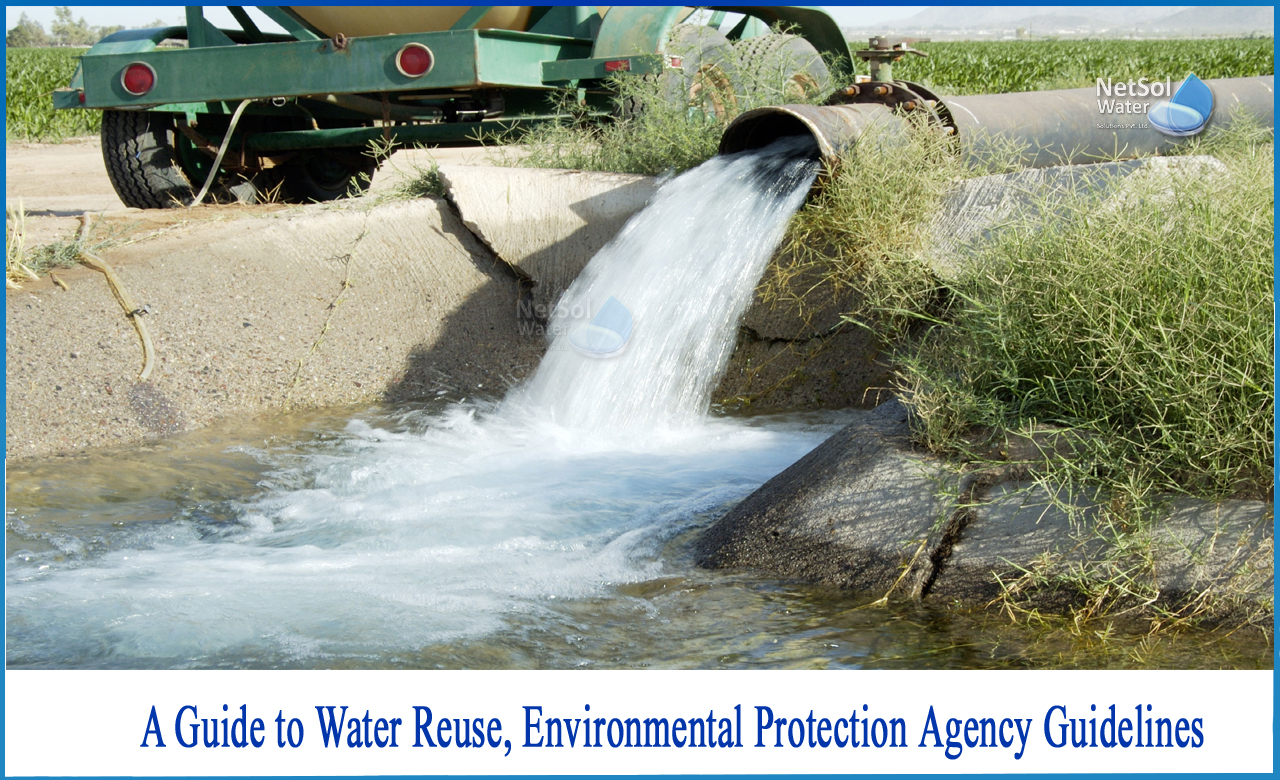 epa guidelines for water reuse, water reuse association, quality requirements for wastewater reuse