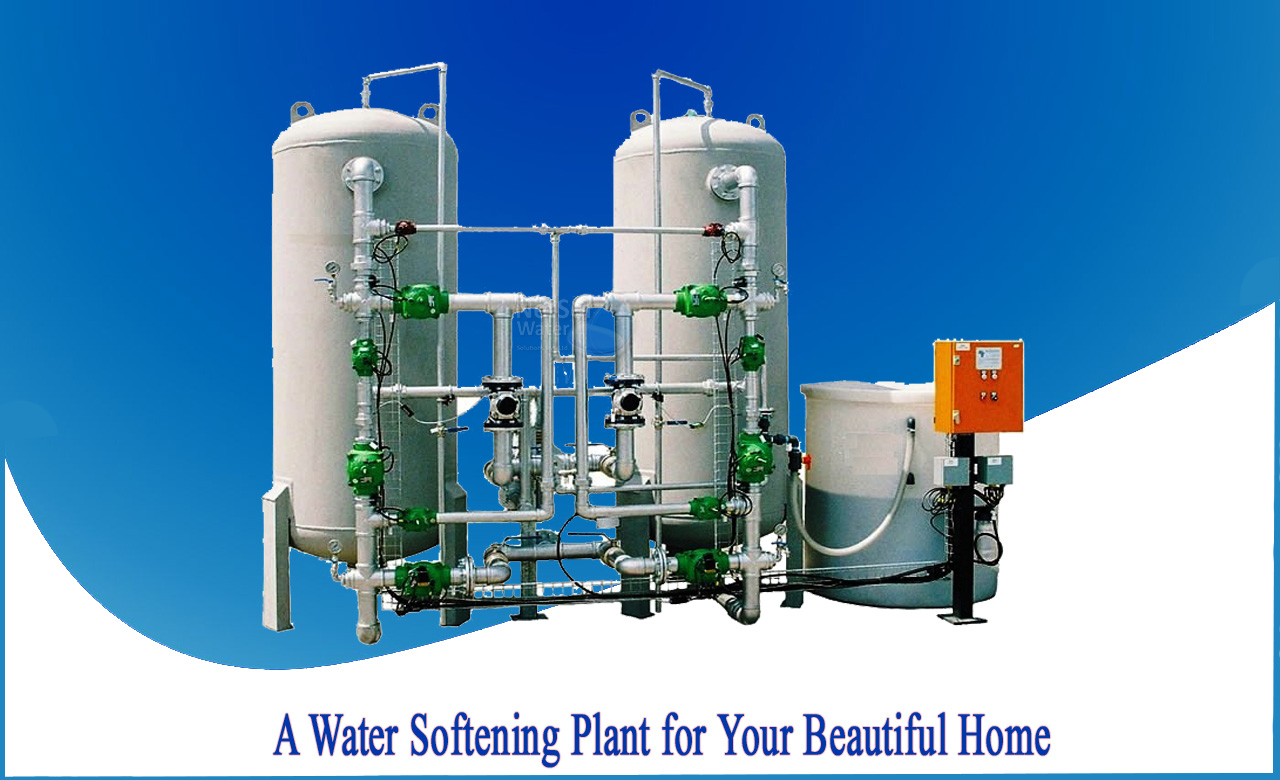 softening of water, A water softening plant for your beautiful home