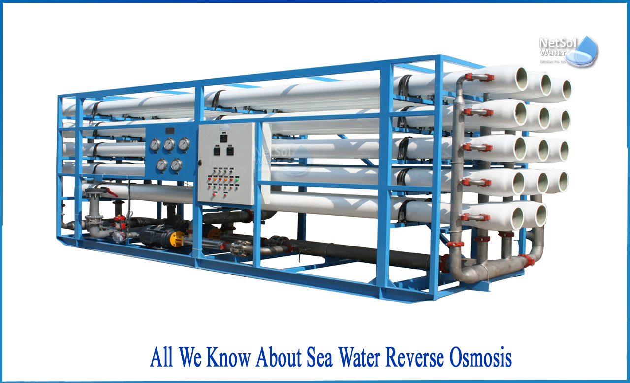 explain the desalination of seawater by reverse osmosis, desalination of seawater by reverse osmosis, seawater reverse osmosis desalination plant