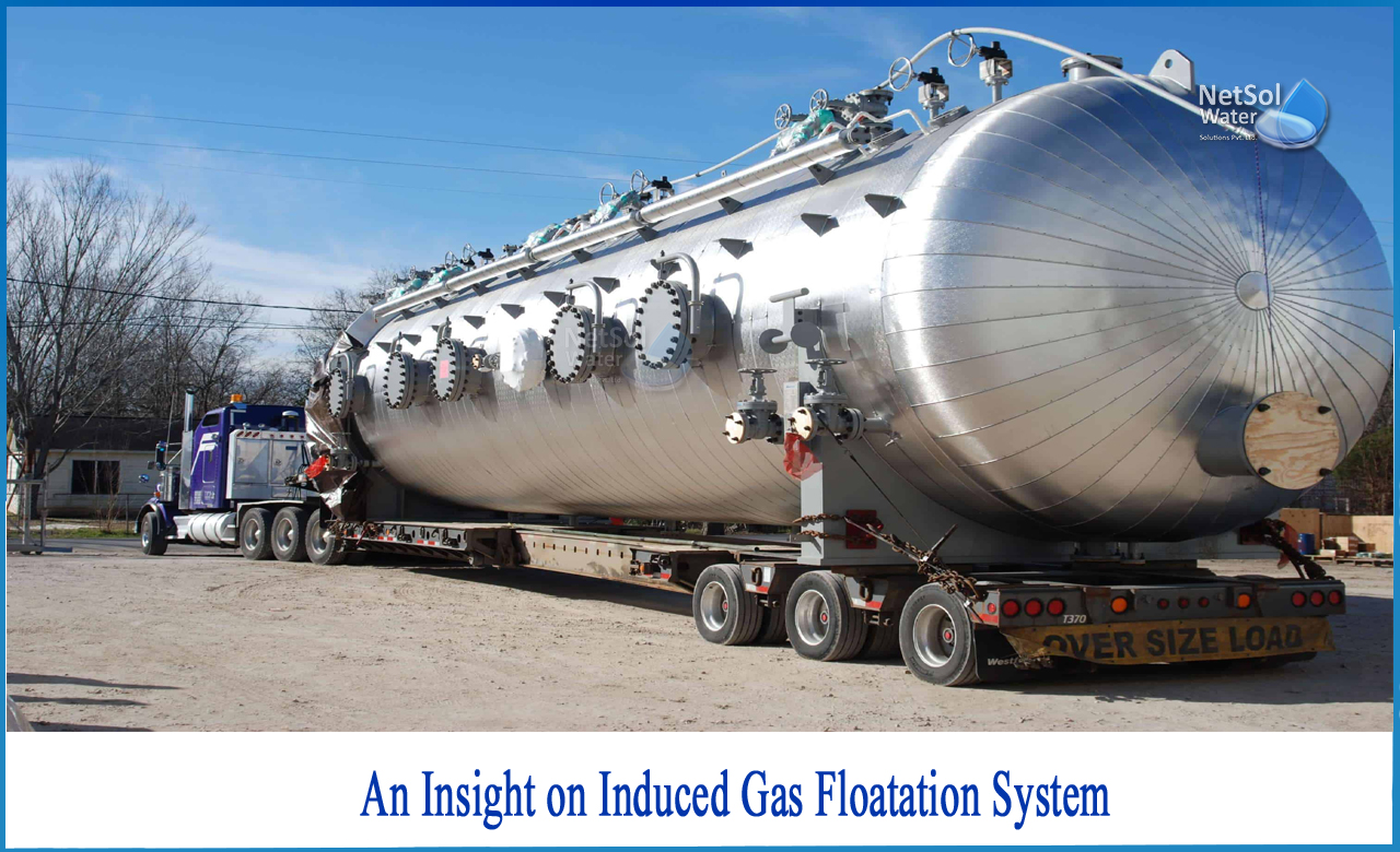 induced gas flotation design, induced gas flotation manufacturers, dissolved air flotation removal efficiency