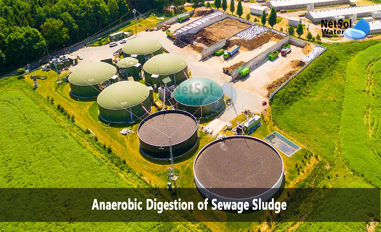 What is anaerobic digestion of sewage, What is anaerobic digestion of wastewater sludge, What is the anaerobic treatment of sewage sludge