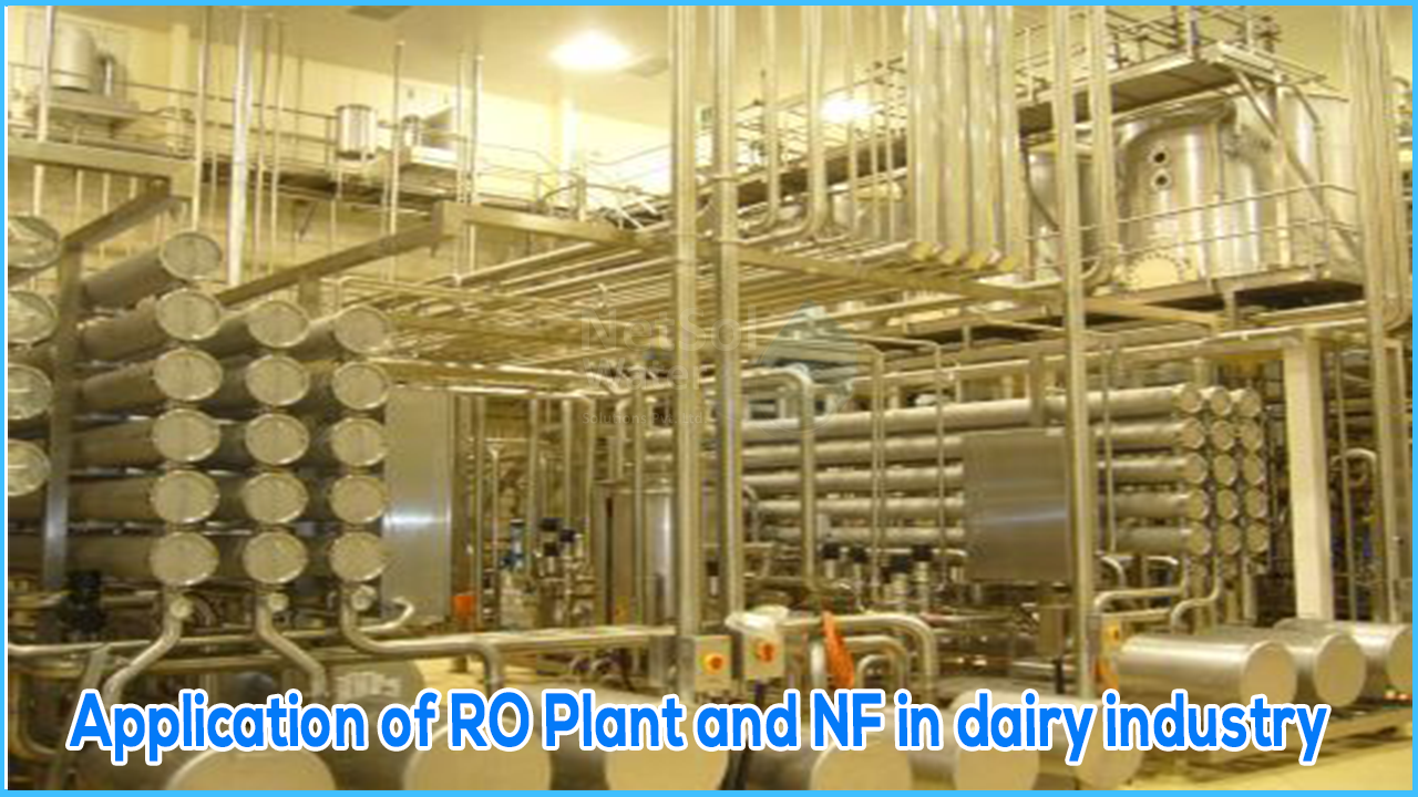Application of RO/NF in dairy industry, Netsolwater.com