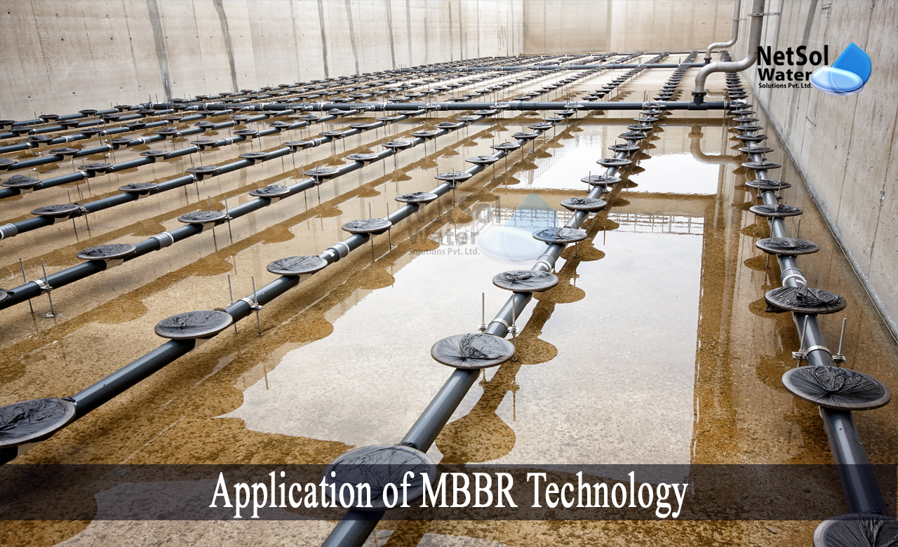 mbbr technology sewage treatment plant, mbbr advantages and disadvantages, Application of MBBR Technology