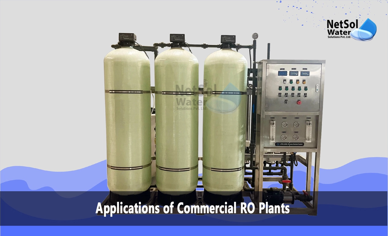 What is the use of commercial RO plant, What are the applications of RO water plant, Which RO is best for commercial use