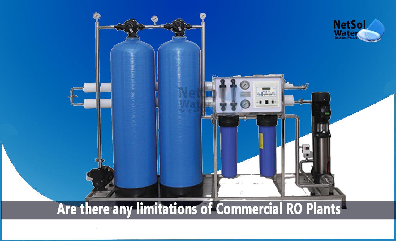 how to check ro membrane is working or not, limitations of Commercial RO Plants