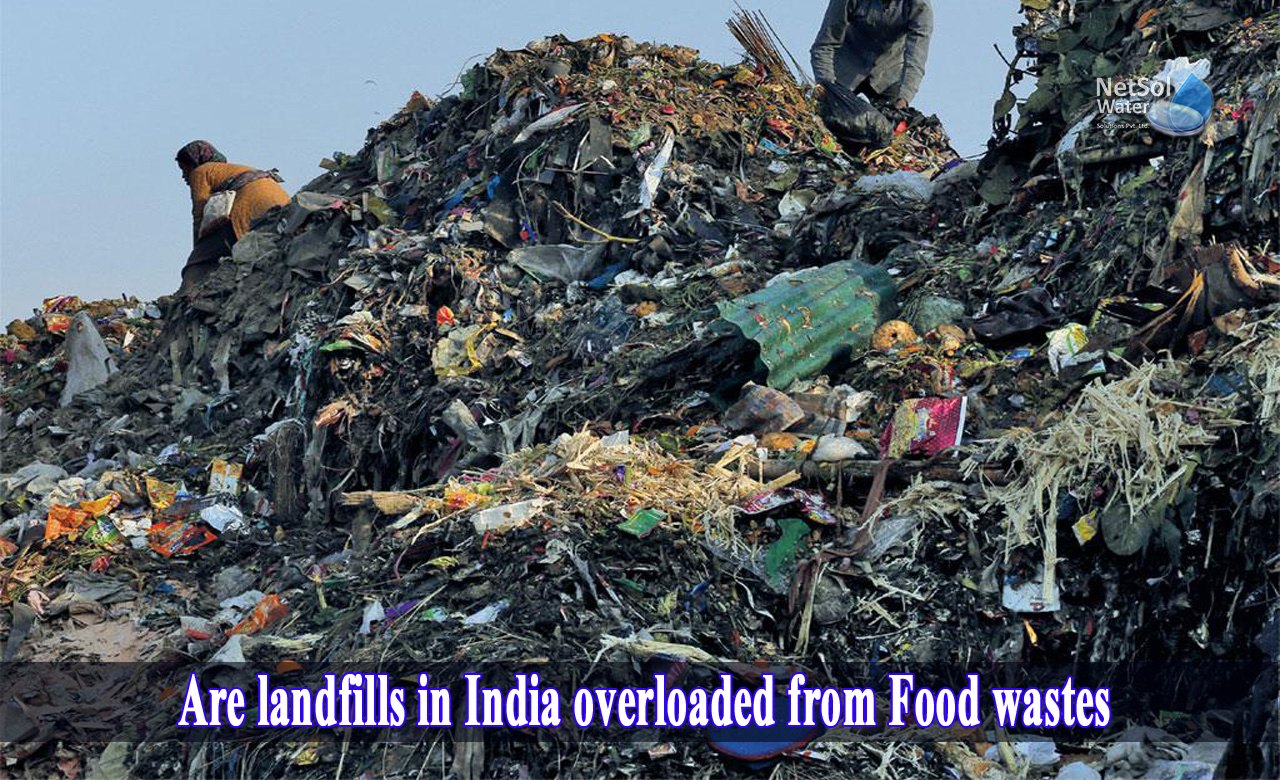 biggest landfill in india, sanitary landfill in india, waste management, food waste in india 