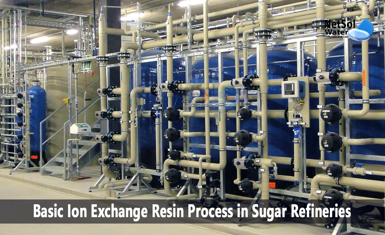 affination process in sugar refining, ion exchange resin for sugar decolorization, centrifugal process in sugar industry