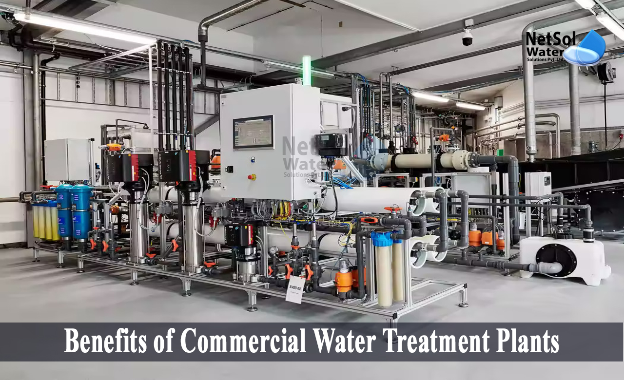 advantages of water treatment plant, types of water treatment plants, Benefits of Commercial Water Treatment Plants