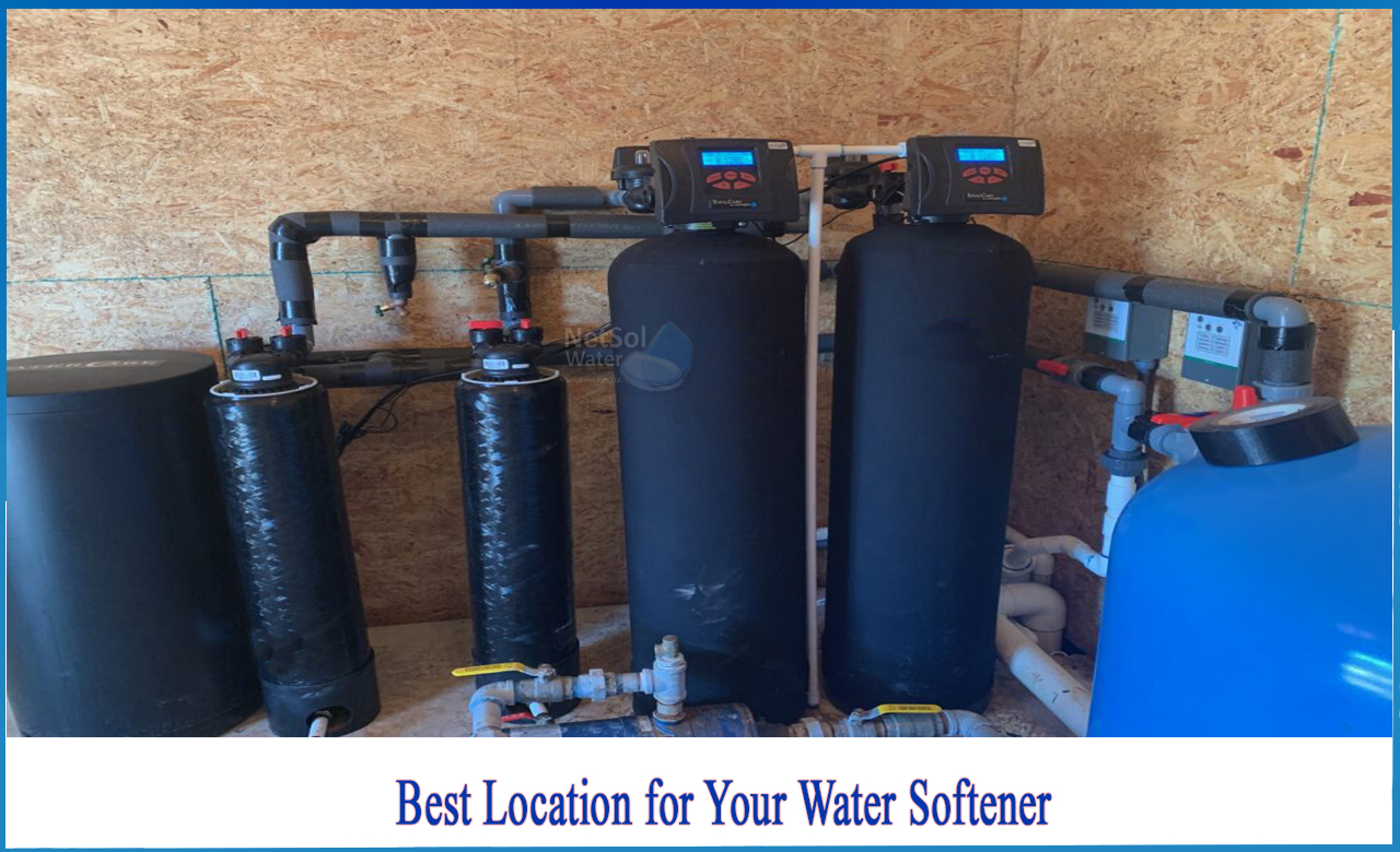 should i install a water softener in my home, how to install water softener in garage, where does a water softener need to be installed