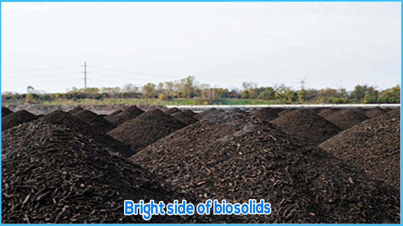 What is a potential problem with biosolids