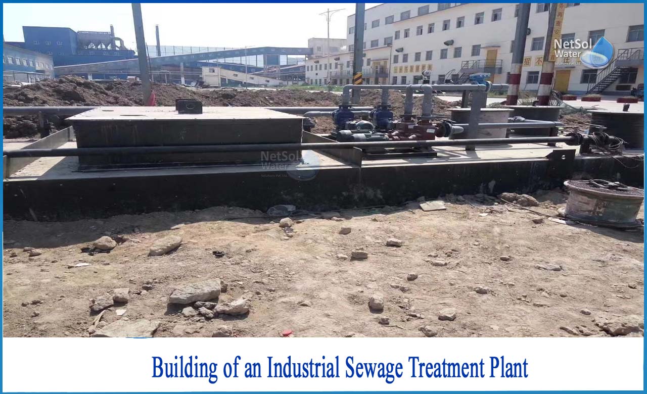 construction of water treatment plant, sewage treatment plant in commercial buildings, water treatment plant construction process