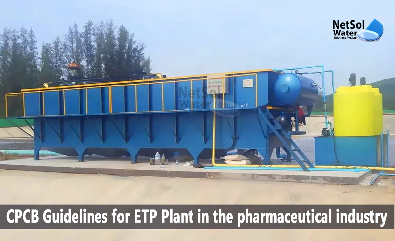 etp plant in pharma industry, cpcb wastewater discharge standards, cpcb guidelines for waste water analysis