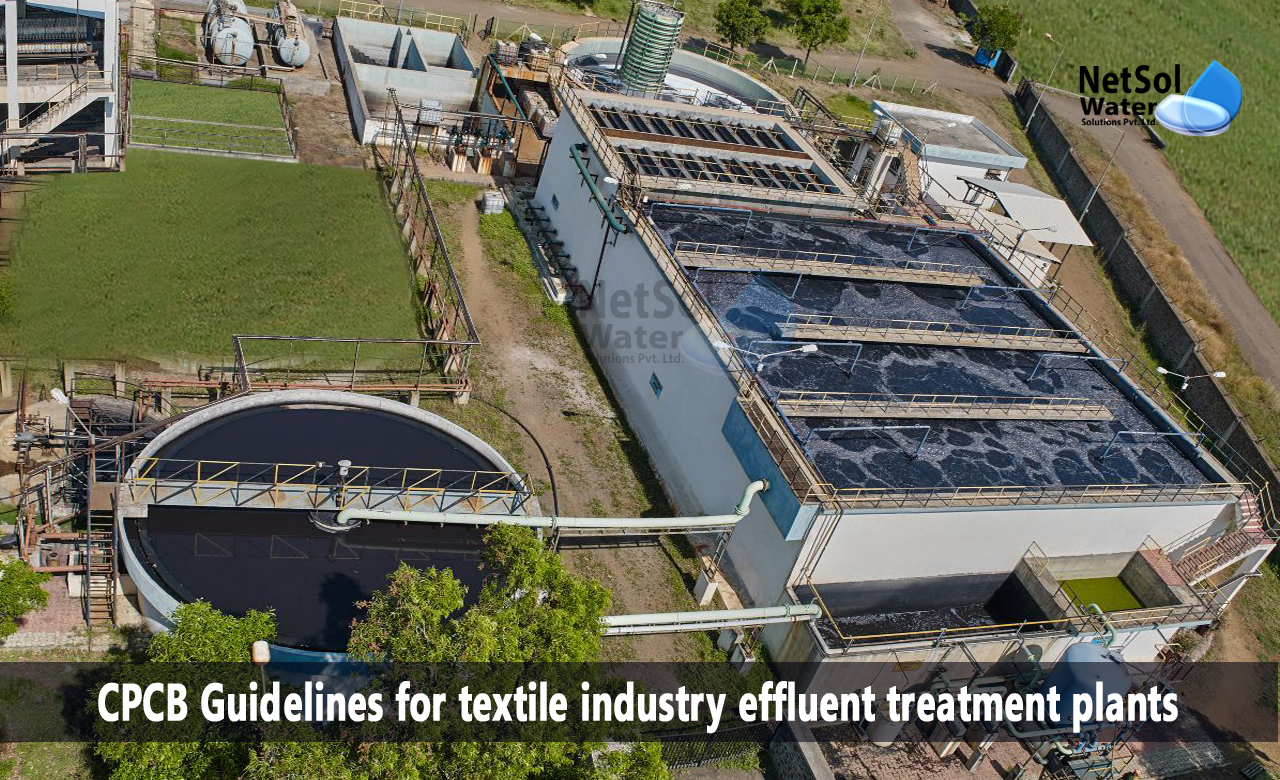 what is etp sludge, textile industry effluent treatment plants, CPCB Guidelines for textile industry effluent treatment plants