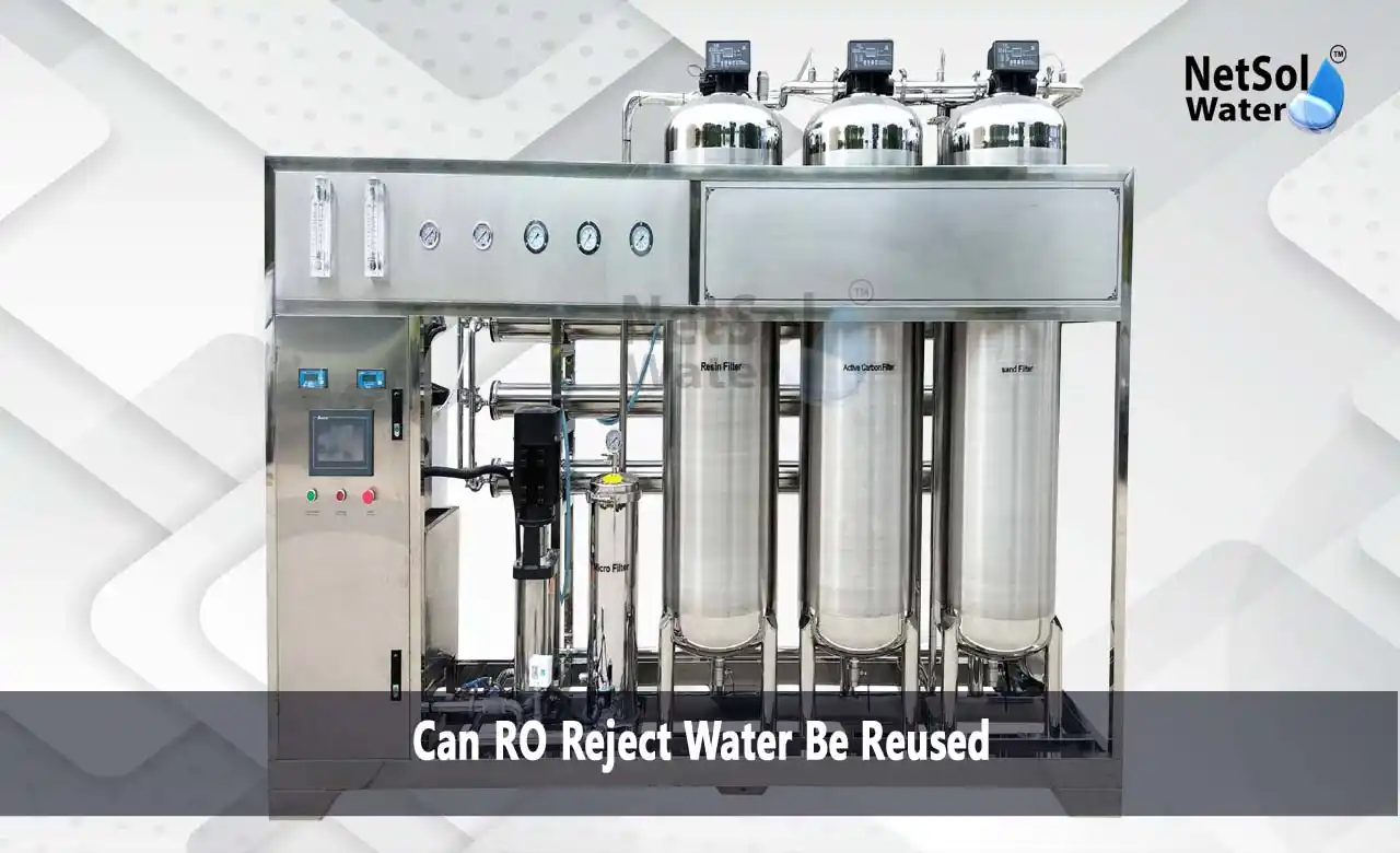 RO reject water, reuse RO reject water, RO concentrate reuse, RO reject water uses, RO reject water treatment, Zero Liquid Discharge, RO water recovery, RO reject water industrial use, TDS in RO reject water