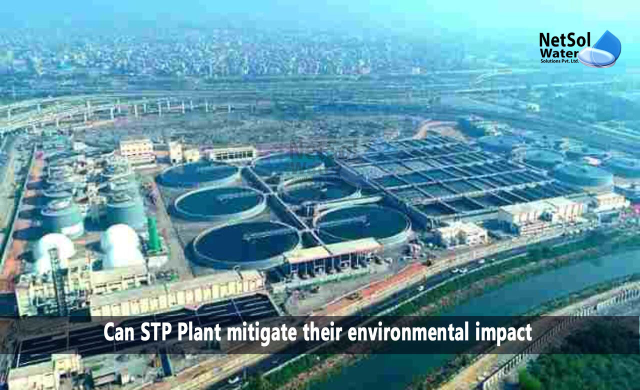 Can STP Plant mitigate their environmental impact