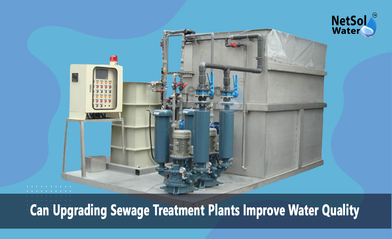 Do sewage treatment plants reduce water pollution, How to improve a water treatment plant, What is the role of sewage treatment plant in preserving water quality