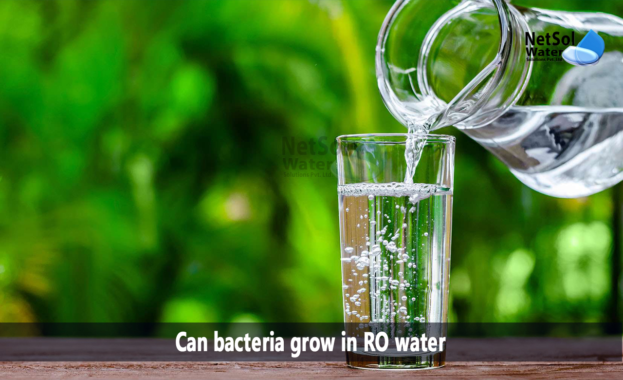 Which is the secure method for fresh water, Reverse Osmosis System, Can bacteria grow in RO water