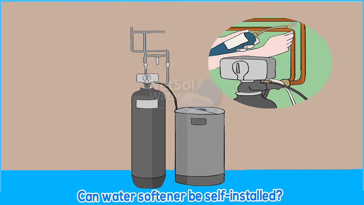 Can water softener be self-installed