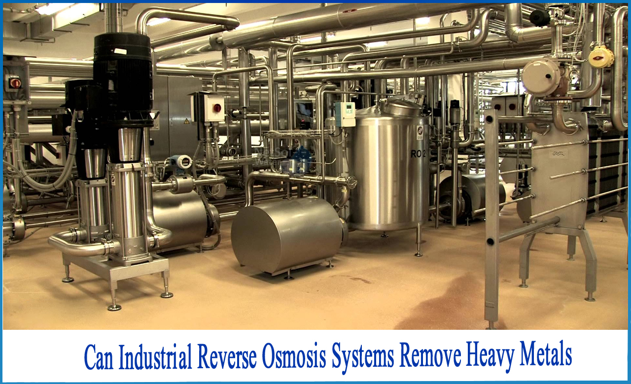 methods of removing heavy metals from water, heavy metal removal using reverse osmosis, list of heavy metals in water