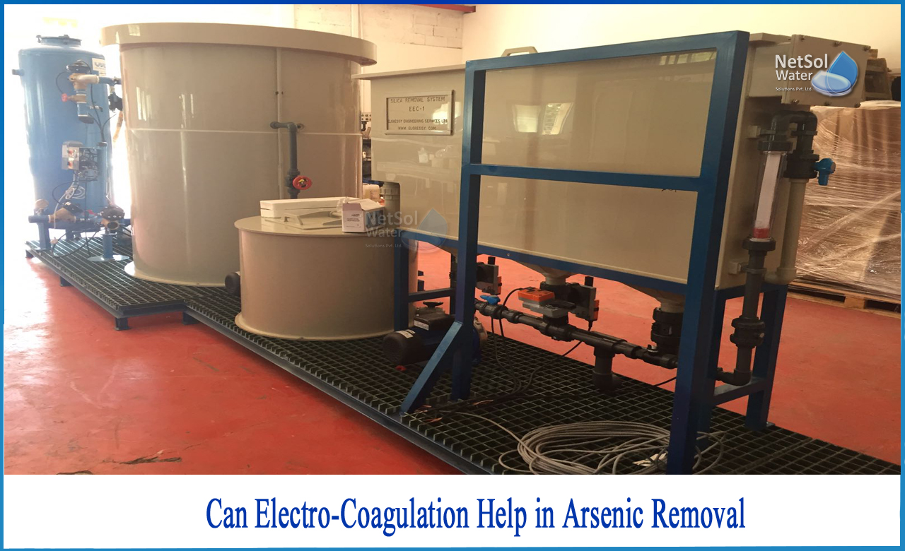 can electro-coagulation help in arsenic removal