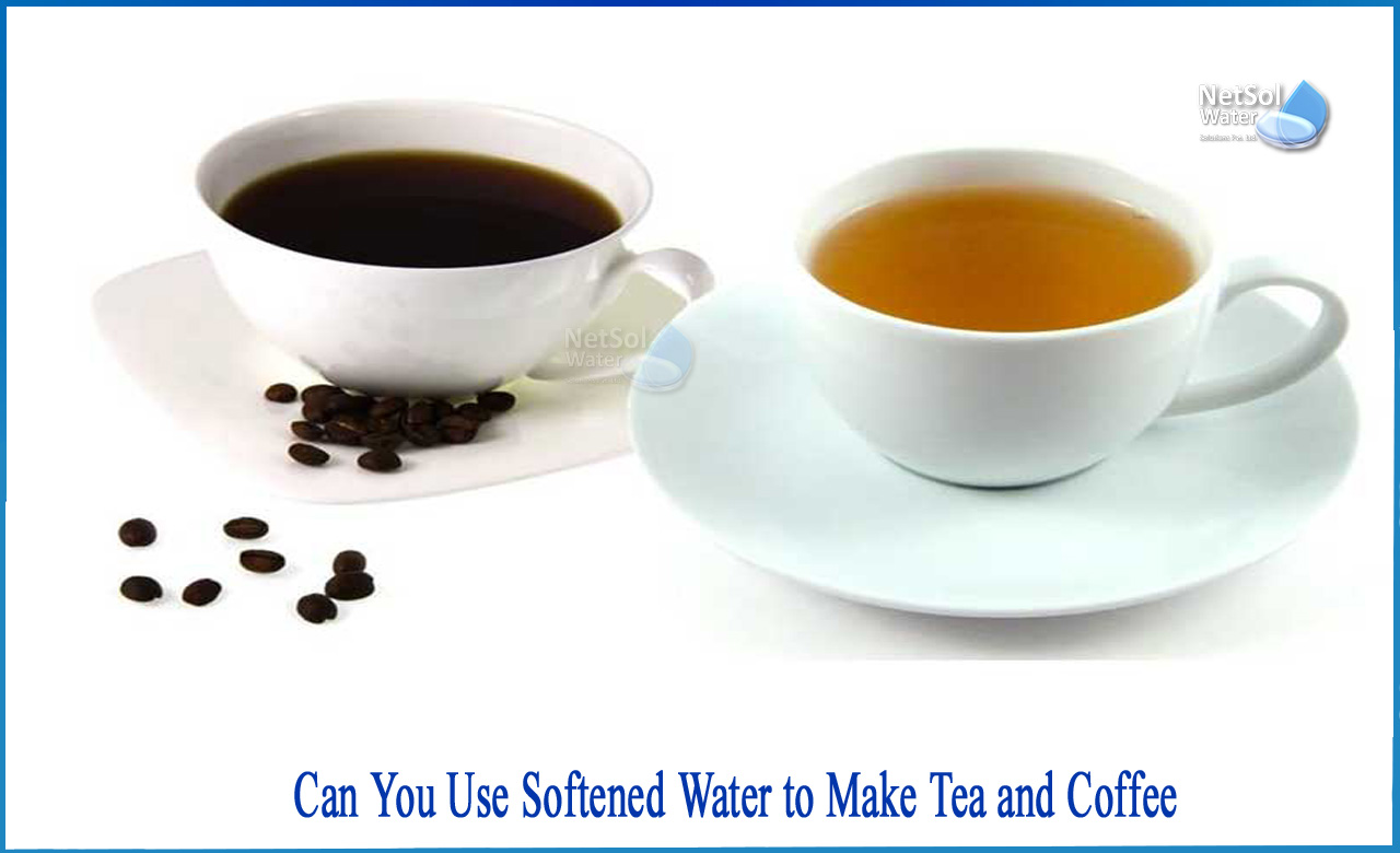 can you use softened water to make coffee, how to make tea with coffee, soft water and hard water