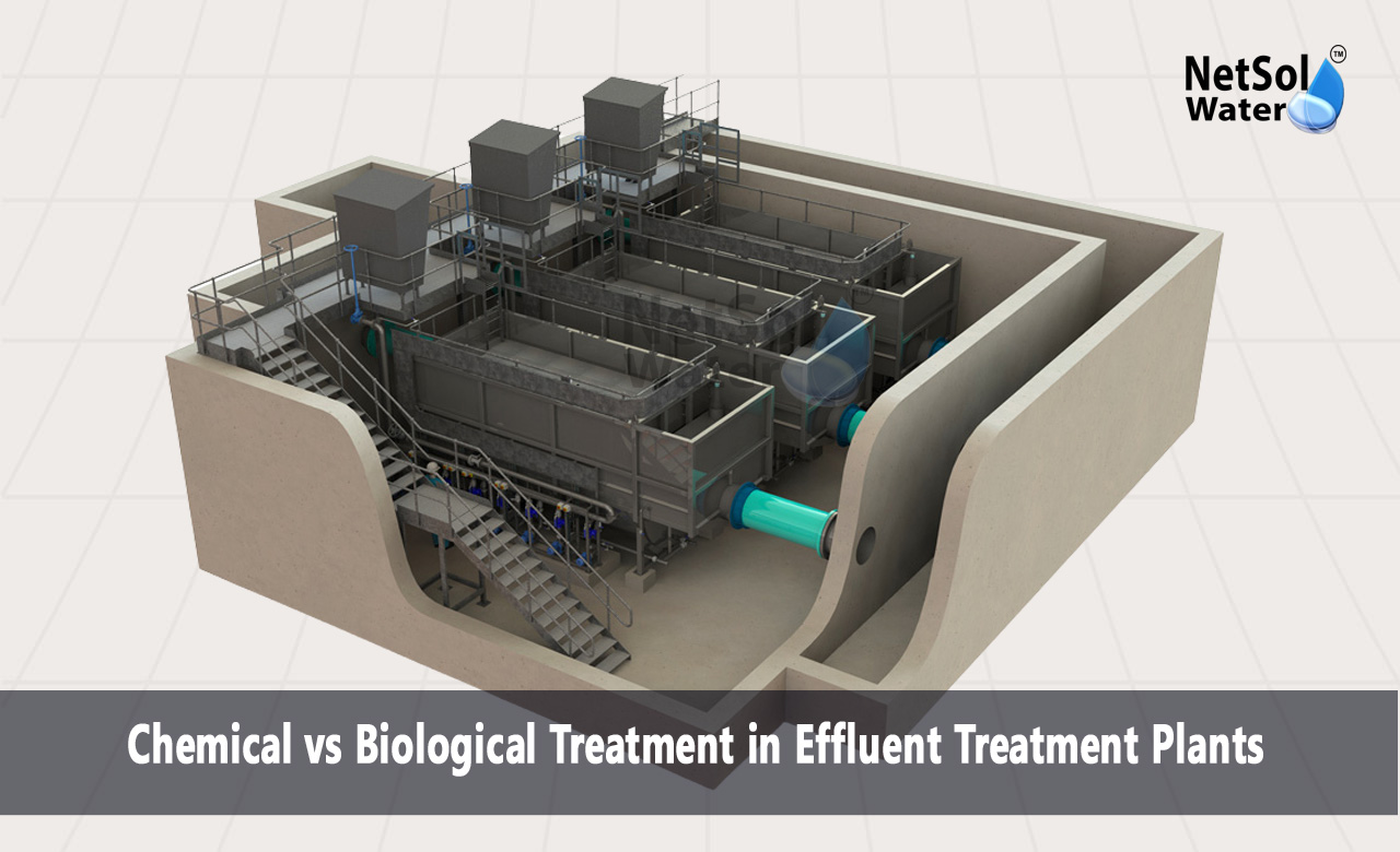 What is the difference between chemical and biological wastewater treatment, What is the difference between ETP and Cetp, What chemicals are used in ETP plants