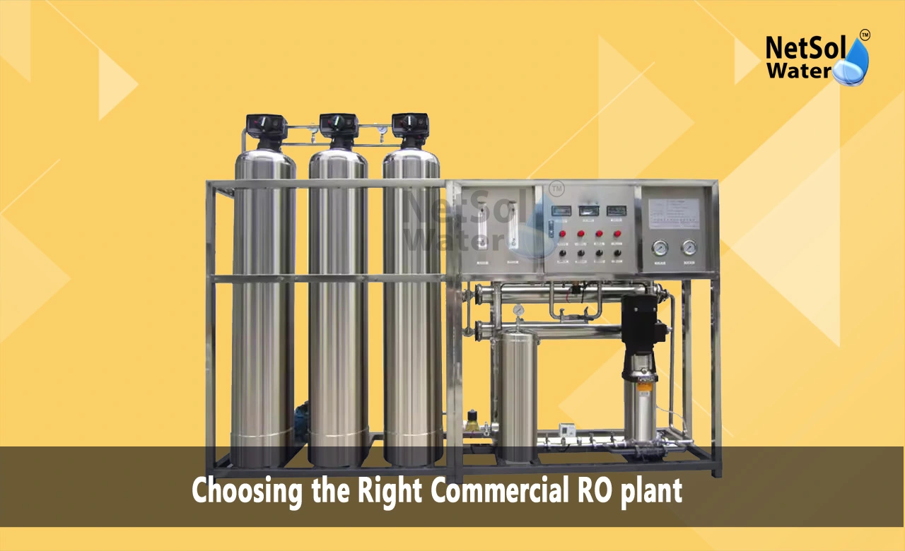 How to pick the right reverse osmosis system, What is the capacity of a commercial RO plant, Choosing the Right Commercial RO plant