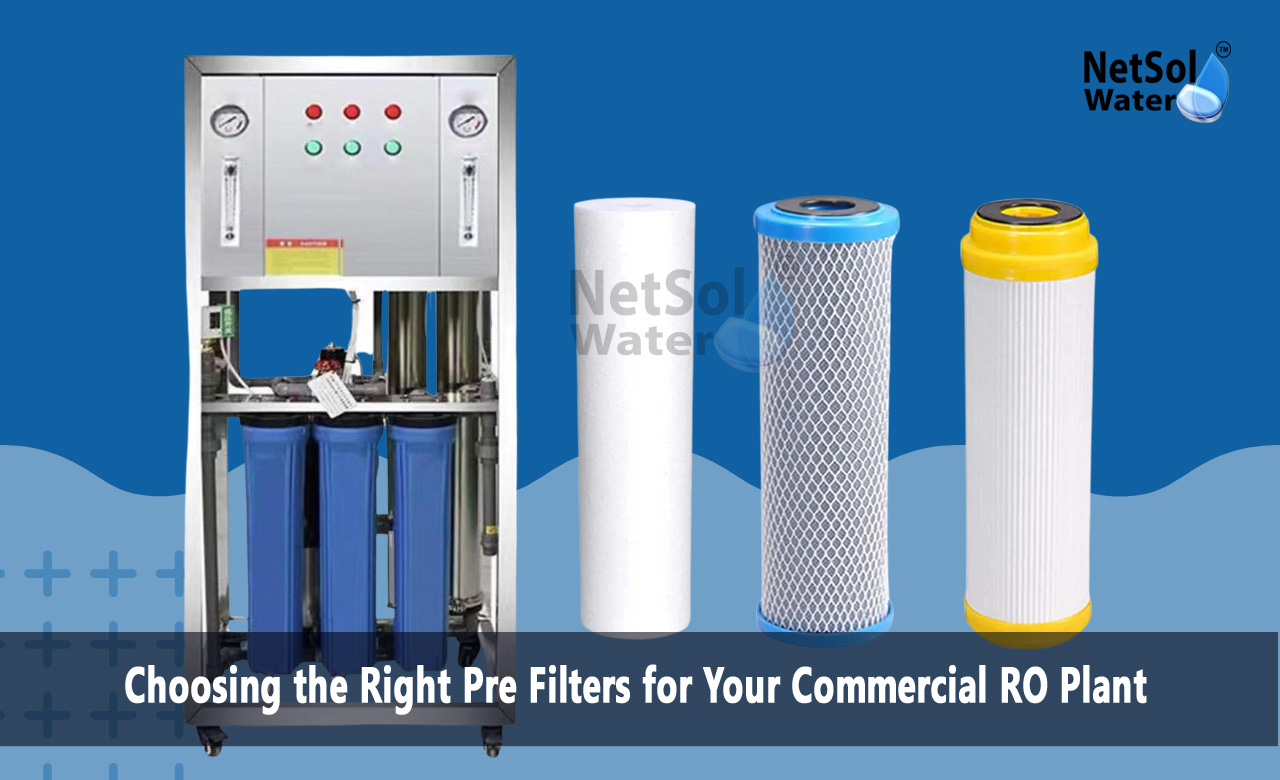What is the typical pre filtration used for RO membrane, How do I choose the best filter, What is a pre-filter in RO