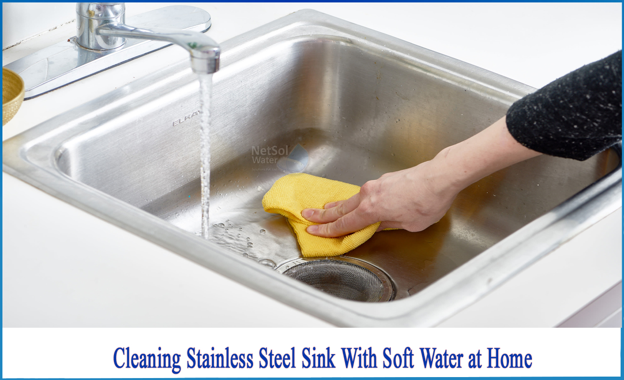 how to clean stainless steel sink hard water stains, how to clean a stainless steel sink without scratching it, what is the best cleaner for stainless steel sinks