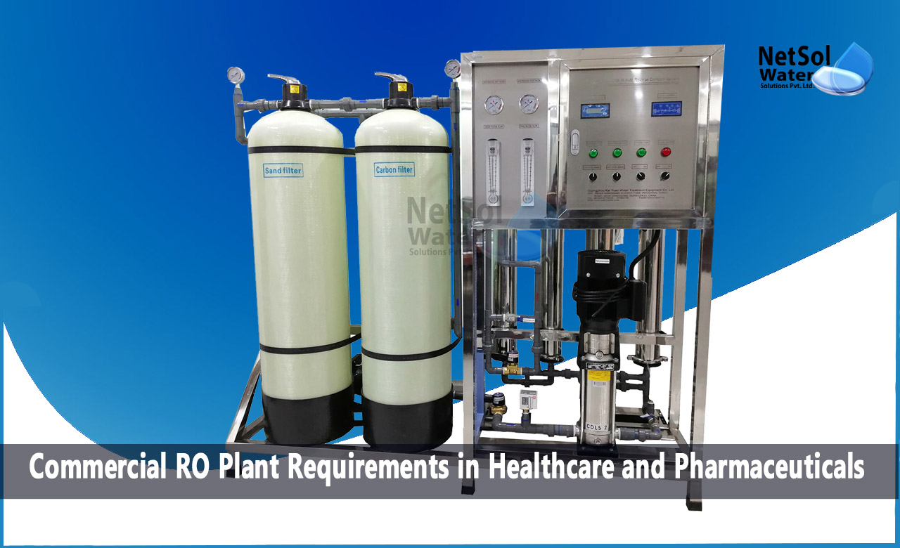 Commercial RO Plant Requirements in Healthcare and Pharmaceuticals