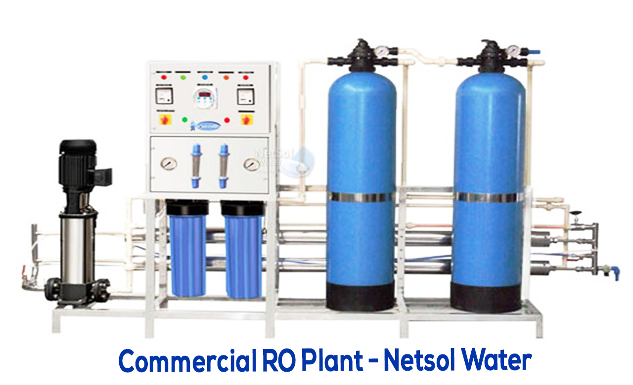 commercial reverse osmosis plant, RO plant process flow diagram