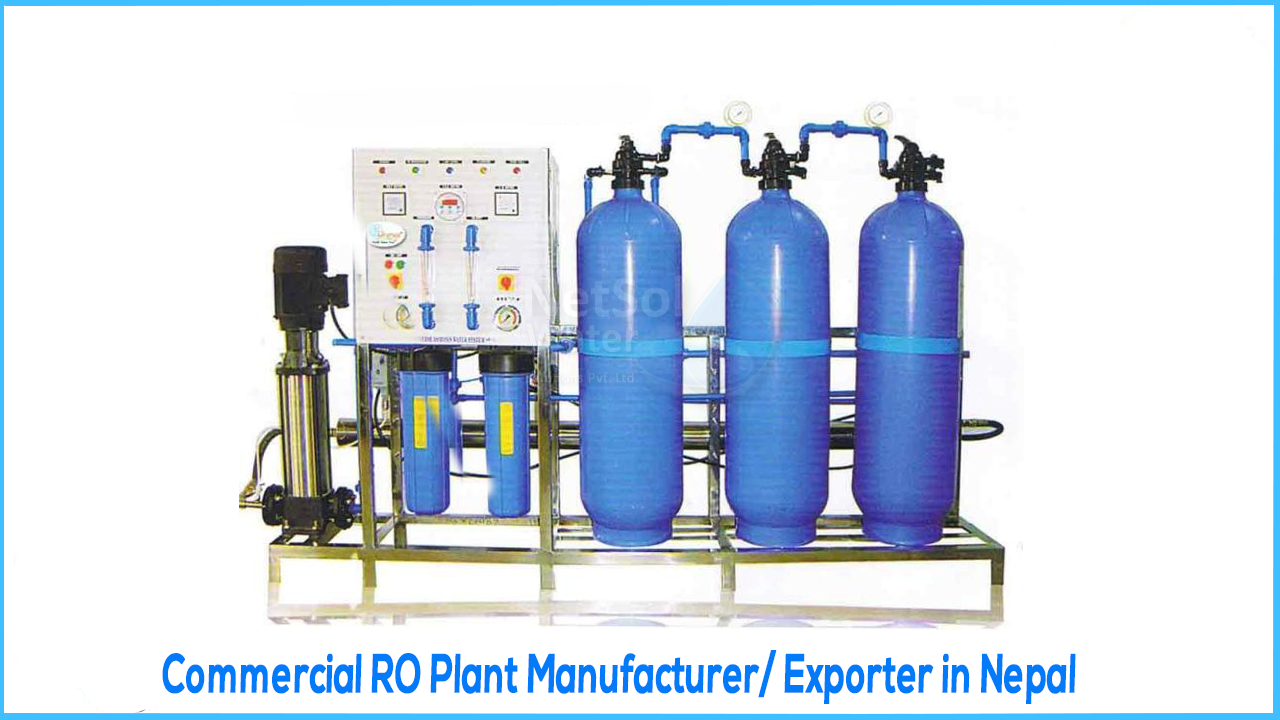 Industrial RO Water Plant In Nepal, FRP, Commercial RO Plant Manufacturer Kathmandu 