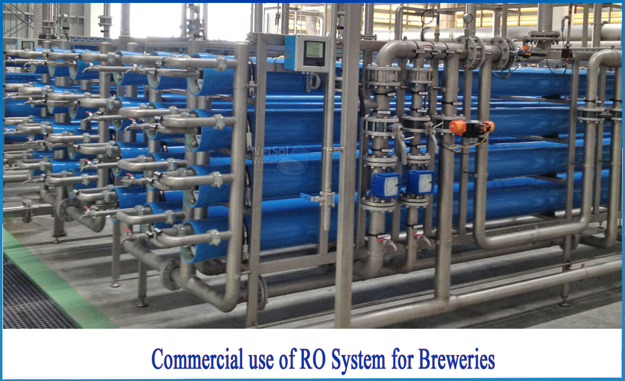 brewery ro system, reverse osmosis beer dealcoholization, reverse osmosis alcohol removal