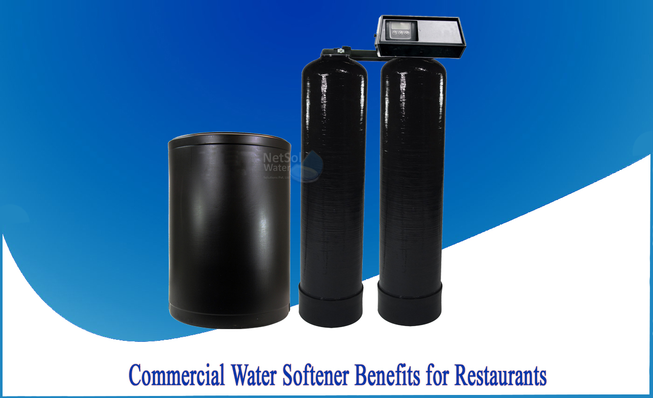 softening of water, soft water and hard water, Why is a water softener required in restaurants