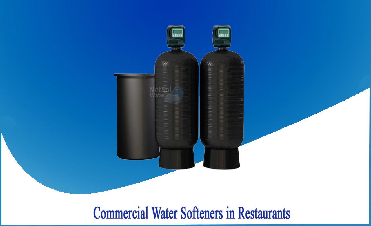 commercial water softeners in restaurants near Noida Uttar Pradesh, water softener for commercial use, how does a commercial water softener work