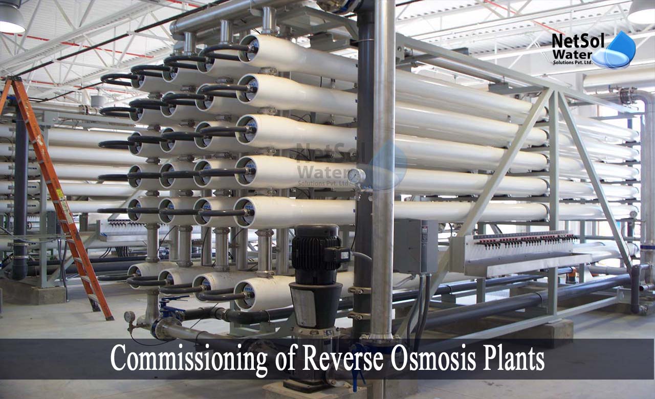 water treatment plant commissioning manual, plant commissioning checklist, Commissioning of Reverse Osmosis Plants