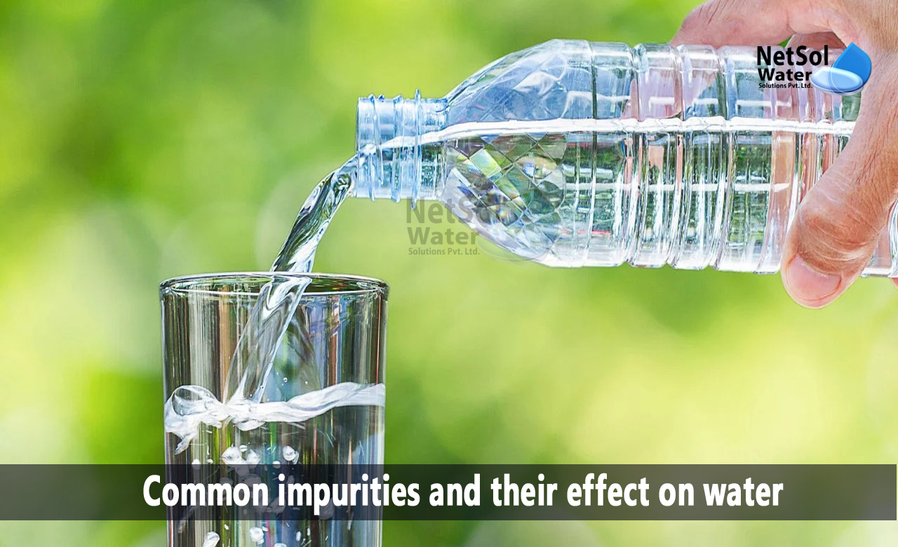 what are impurities in water, what are dissolved impurities in water, what are the two types of impurities in water