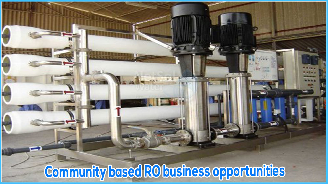 Community based RO business opportunities