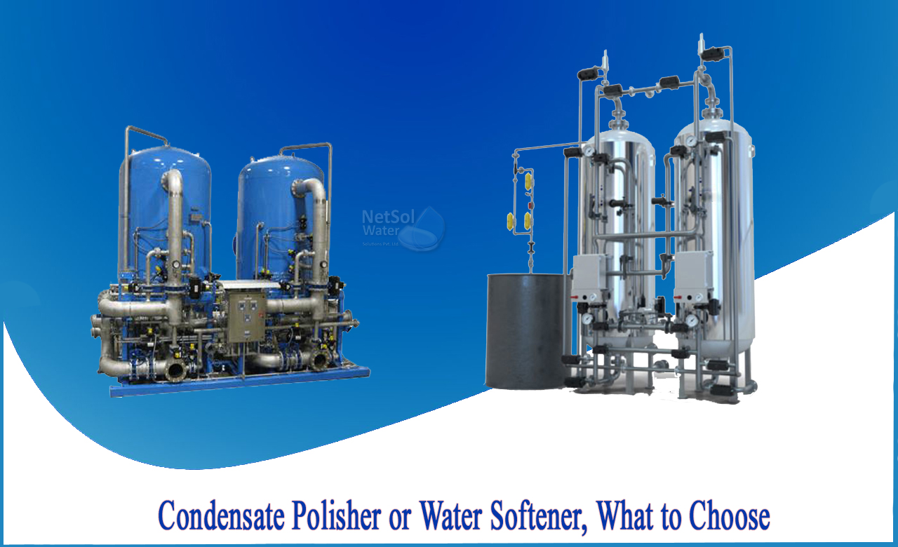 Condensate polisher, Water Softener, Condensate polisher and Water Softener