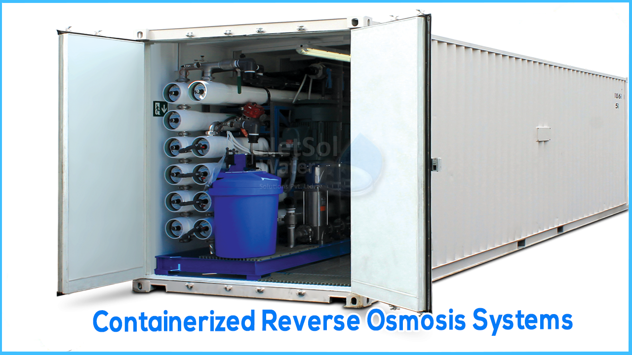 Containerized / Mobile Reverse Osmosis Systems - Netsol Water