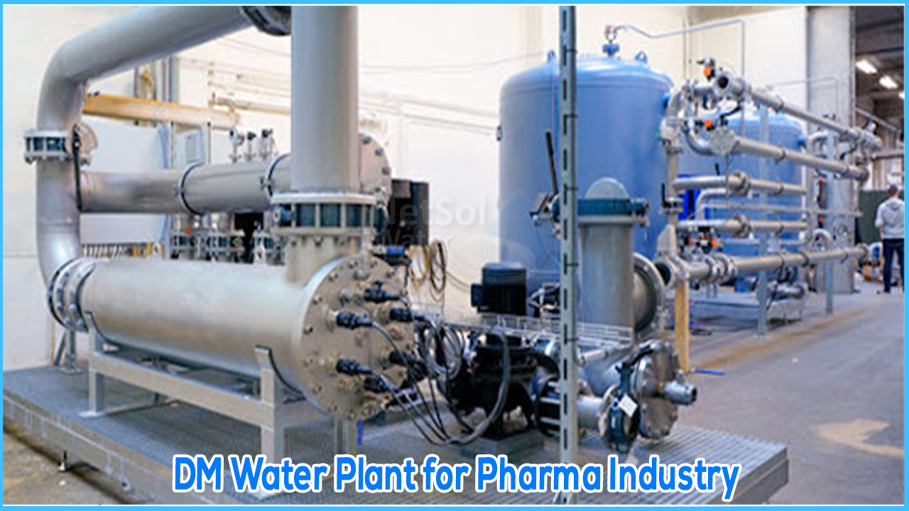 Demineralized Water Plant in Pharmaceutical Industry, dm plant for pharma industry