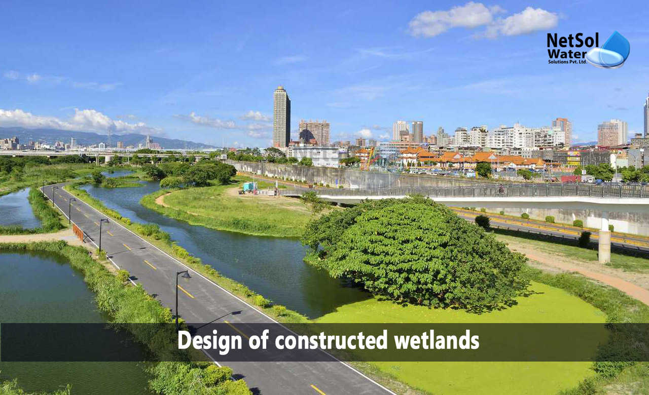 Constructed wetland design factors, Design considerations for constructed wetlands