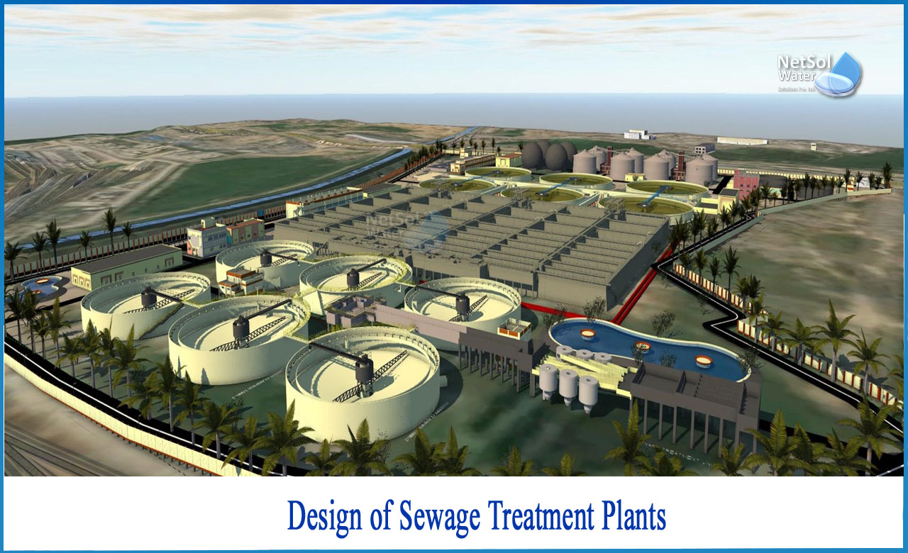 design of sewage treatment plant, sewage treatment plant design guidelines in india, types of sewage treatment plant