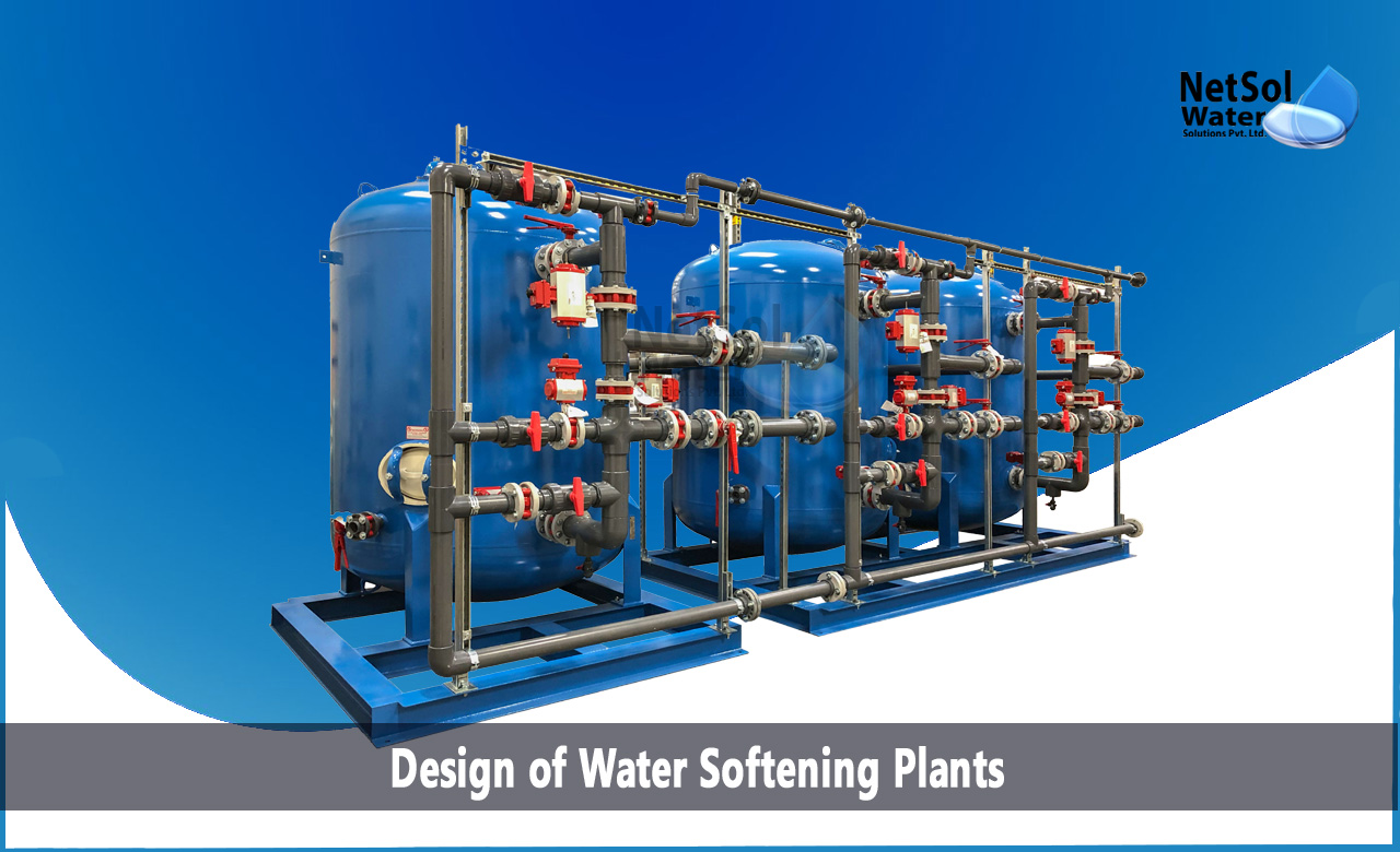 water softening plant design, softening of water, water softener design calculation