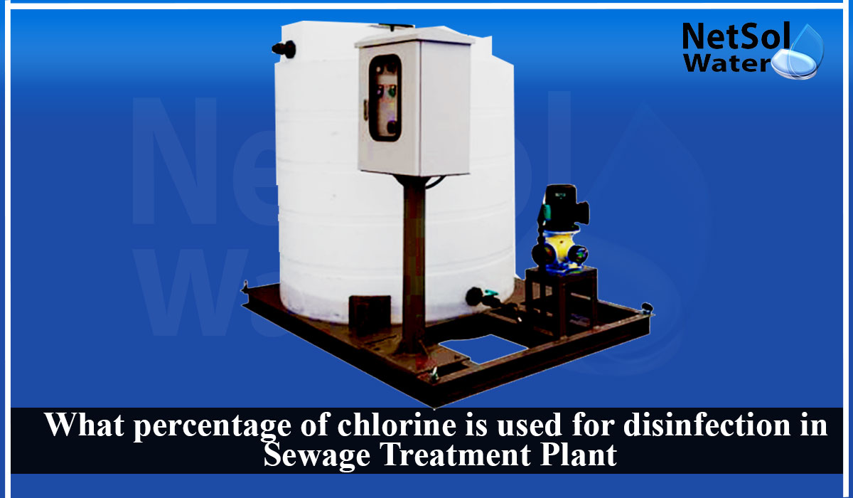 chlorine disinfection in STP Plant, chlorine used in sewage treatment, Which chloride is used in sewage treatment