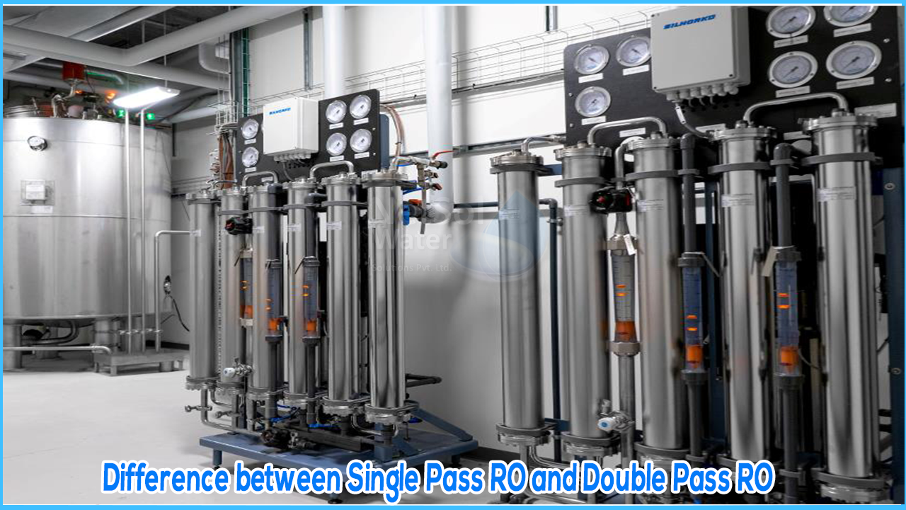 What is single pass RO, What is a two pass RO, Difference between Single Pass RO and Double Pass RO, 